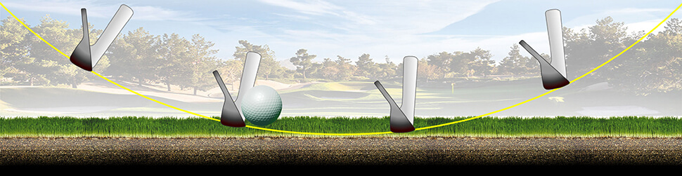 swing de fer sur le fairway